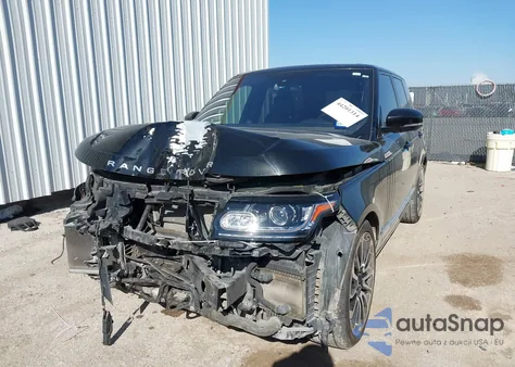 2016 Land Rover Range Rover 3.0L V6 Turbocharged Diesel Hse Td6 из США, поврежденный, VIN SALGS2KF0GA249420